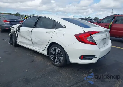 2017 Honda Civic Ex-T from USA, damaged, VIN 2HGFC1F35HH645373